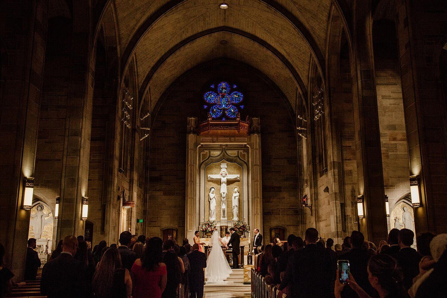 Wedding at The Cathedral Of Christ The King
