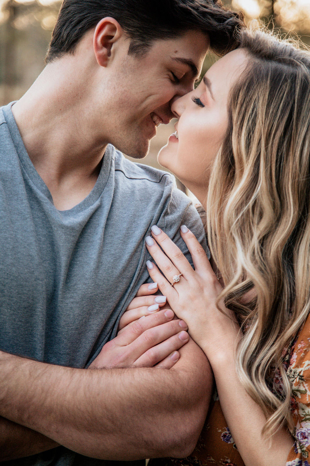 pareja de novios como de pelicula